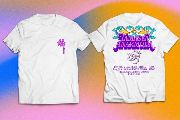 Tamasya Anak Muda Y25 (Official T-shirt) White B